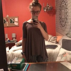 soft flowy tee